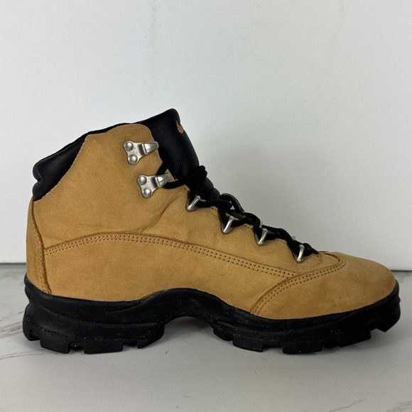 Vintage Nike ACG Air Tumalo Gimli Boots Women 7 Youth 5.5 Tan Leather Hiking 90s - Picture 11 of 12